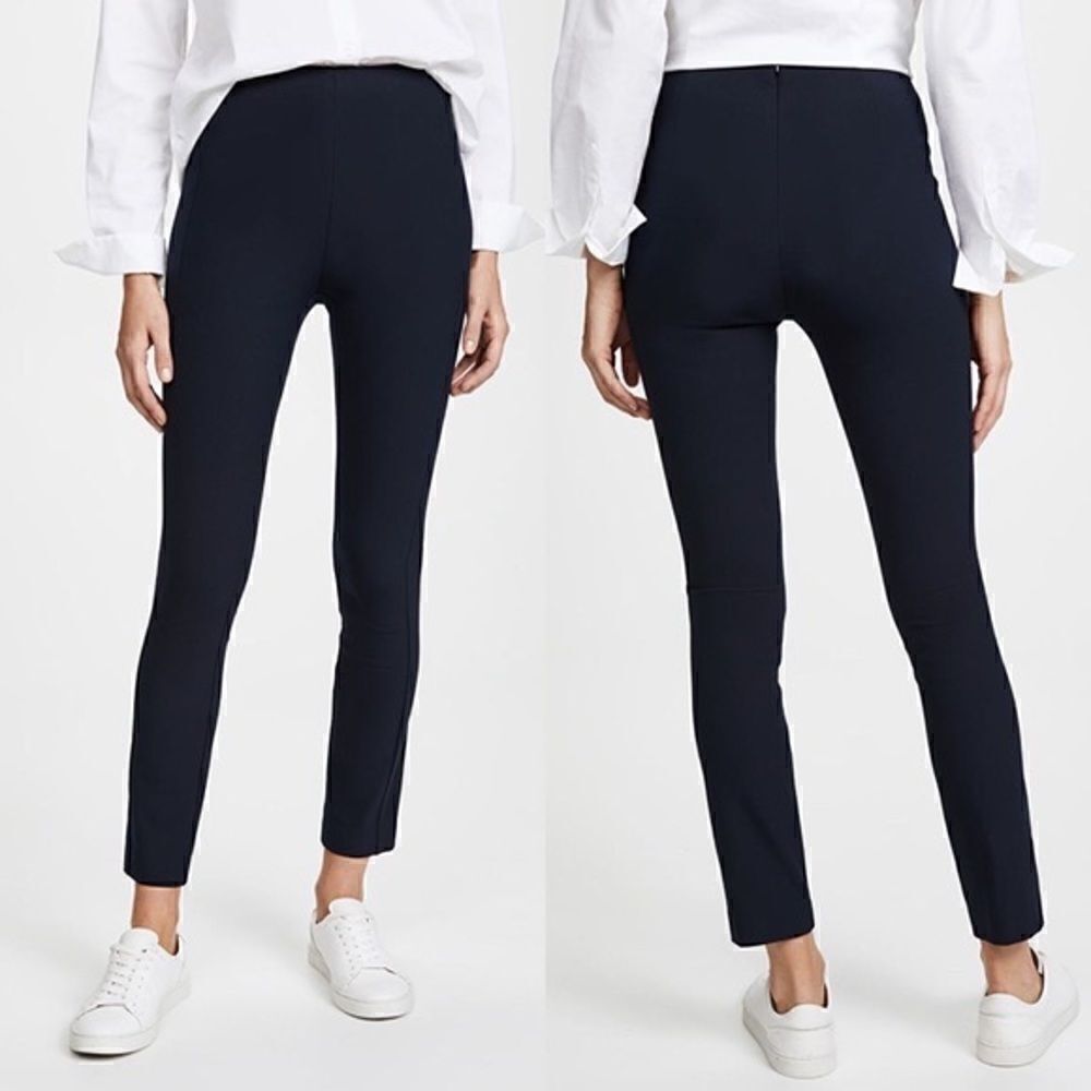 Rag & Bone Navy Blue Simone Trousers Slim Fit Size 2